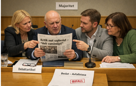 Att vara opposition i sin egen majoritet