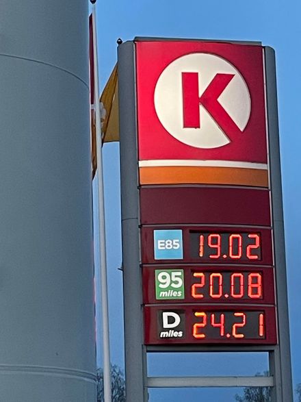 Sänkt skatt på drivmedel!