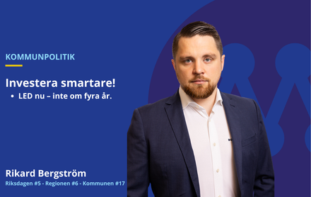 Fyra år i stället för ett. En lampa i taget.